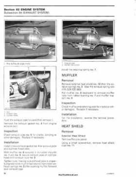 2006 Bombardier Outlander Max Series Factory Service Manual, Page 100