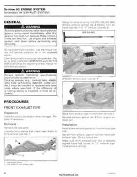 2006 Bombardier Outlander Max Series Factory Service Manual, Page 104