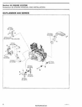 2006 Bombardier Outlander Max Series Factory Service Manual, Page 109