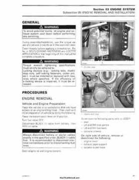 2006 Bombardier Outlander Max Series Factory Service Manual, Page 110