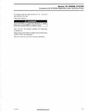 2006 Bombardier Outlander Max Series Factory Service Manual, Page 124