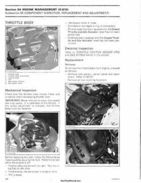 2006 Bombardier Outlander Max Series Factory Service Manual, Page 154