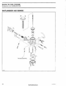 2006 Bombardier Outlander Max Series Factory Service Manual, Page 197