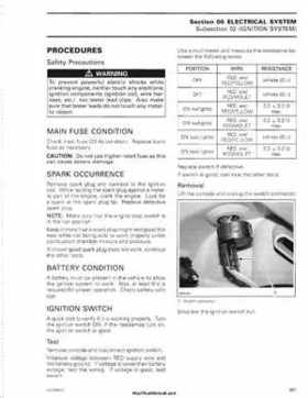 2006 Bombardier Outlander Max Series Factory Service Manual, Page 217