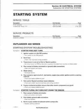 2006 Bombardier Outlander Max Series Factory Service Manual, Page 227