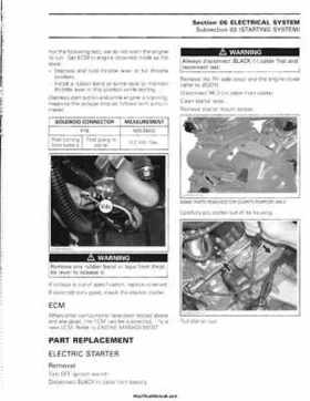 2006 Bombardier Outlander Max Series Factory Service Manual, Page 237