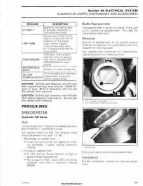 2006 Bombardier Outlander Max Series Factory Service Manual, Page 249