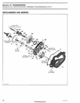 2006 Bombardier Outlander Max Series Factory Service Manual, Page 267