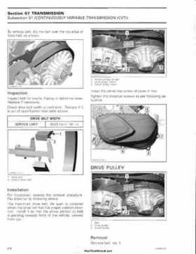 2006 Bombardier Outlander Max Series Factory Service Manual, Page 283