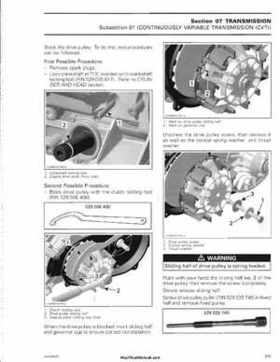 2006 Bombardier Outlander Max Series Factory Service Manual, Page 284