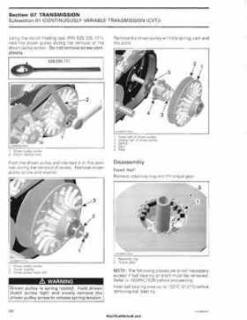 2006 Bombardier Outlander Max Series Factory Service Manual, Page 291