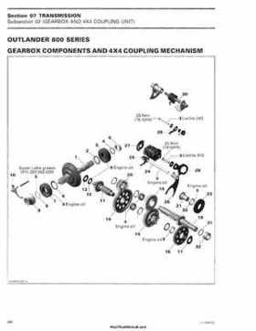 2006 Bombardier Outlander Max Series Factory Service Manual, Page 298