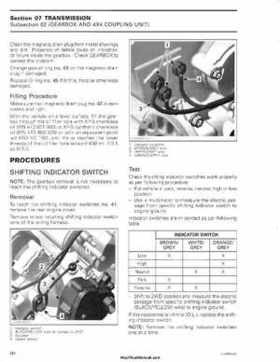 2006 Bombardier Outlander Max Series Factory Service Manual, Page 302