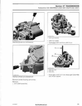 2006 Bombardier Outlander Max Series Factory Service Manual, Page 313