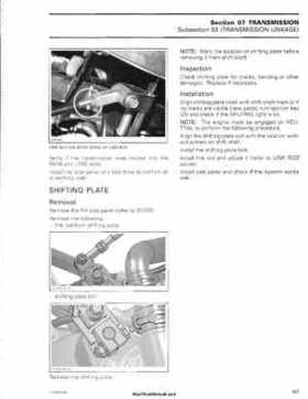 2006 Bombardier Outlander Max Series Factory Service Manual, Page 334