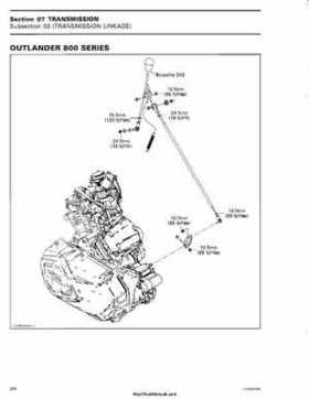 2006 Bombardier Outlander Max Series Factory Service Manual, Page 335