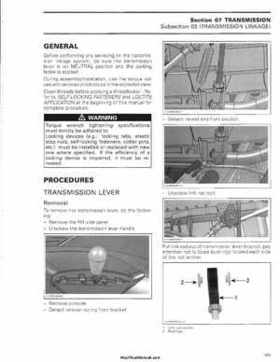 2006 Bombardier Outlander Max Series Factory Service Manual, Page 336