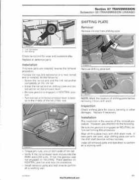 2006 Bombardier Outlander Max Series Factory Service Manual, Page 338