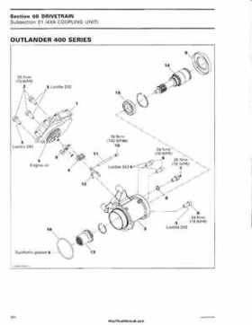 2006 Bombardier Outlander Max Series Factory Service Manual, Page 340