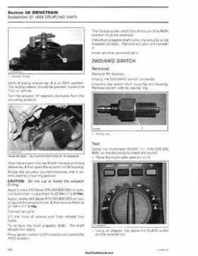 2006 Bombardier Outlander Max Series Factory Service Manual, Page 342
