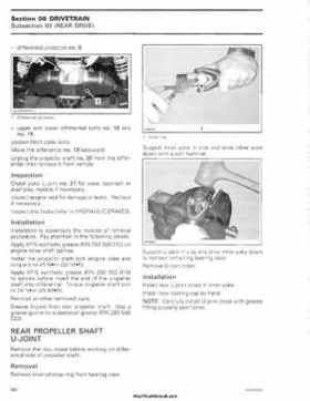 2006 Bombardier Outlander Max Series Factory Service Manual, Page 366