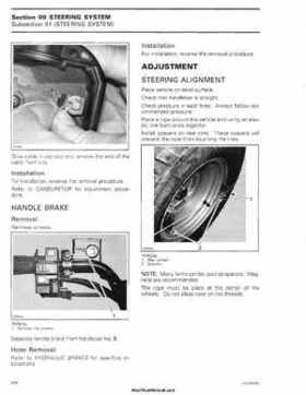 2006 Bombardier Outlander Max Series Factory Service Manual, Page 382