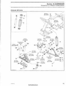 2006 Bombardier Outlander Max Series Factory Service Manual, Page 387
