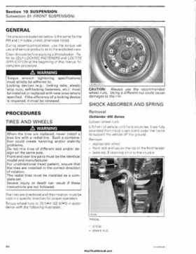 2006 Bombardier Outlander Max Series Factory Service Manual, Page 388