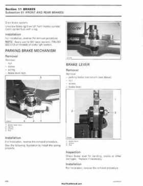 2006 Bombardier Outlander Max Series Factory Service Manual, Page 408