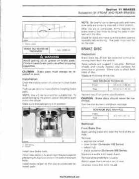 2006 Bombardier Outlander Max Series Factory Service Manual, Page 413