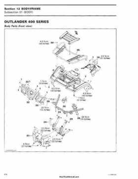2006 Bombardier Outlander Max Series Factory Service Manual, Page 417