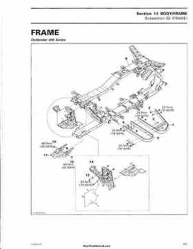 2006 Bombardier Outlander Max Series Factory Service Manual, Page 438