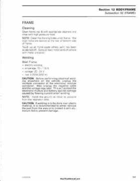 2006 Bombardier Outlander Max Series Factory Service Manual, Page 444