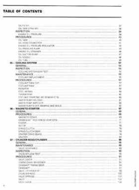 2008 Can-Am DS450 EFI, DS450 EFI X Shop Manual, Page 5