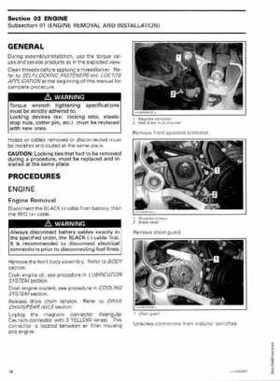2008 Can-Am DS450 EFI, DS450 EFI X Shop Manual, Page 20