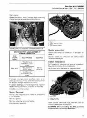 2008 Can-Am DS450 EFI, DS450 EFI X Shop Manual, Page 75