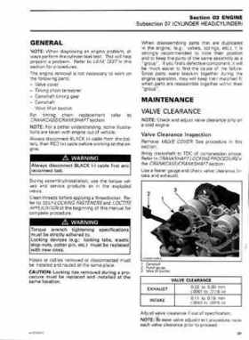 2008 Can-Am DS450 EFI, DS450 EFI X Shop Manual, Page 88