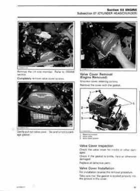 2008 Can-Am DS450 EFI, DS450 EFI X Shop Manual, Page 92