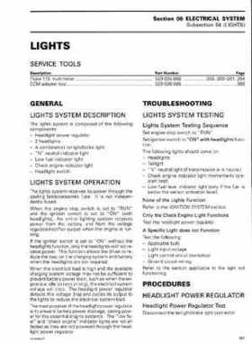 2008 Can-Am DS450 EFI, DS450 EFI X Shop Manual, Page 251