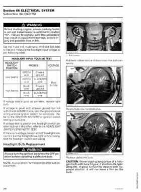 2008 Can-Am DS450 EFI, DS450 EFI X Shop Manual, Page 254