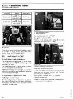 2008 Can-Am DS450 EFI, DS450 EFI X Shop Manual, Page 256