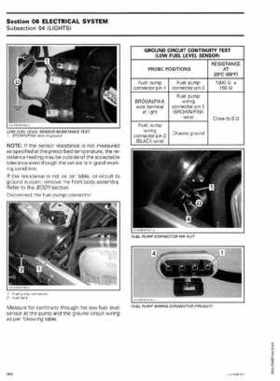 2008 Can-Am DS450 EFI, DS450 EFI X Shop Manual, Page 262