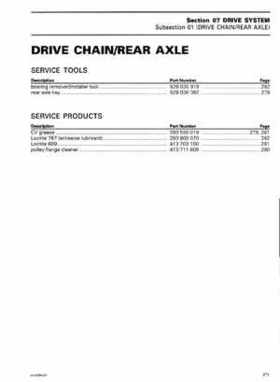 2008 Can-Am DS450 EFI, DS450 EFI X Shop Manual, Page 264