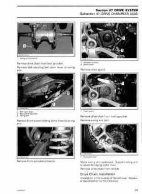 2008 Can-Am DS450 EFI, DS450 EFI X Shop Manual, Page 268
