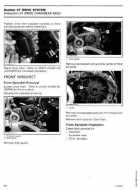 2008 Can-Am DS450 EFI, DS450 EFI X Shop Manual, Page 269