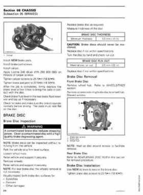 2008 Can-Am DS450 EFI, DS450 EFI X Shop Manual, Page 327