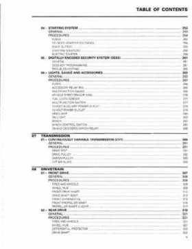 2008 Can-Am Outlander 500/650/800, Renegade 500/800 Service Manual, Page 6