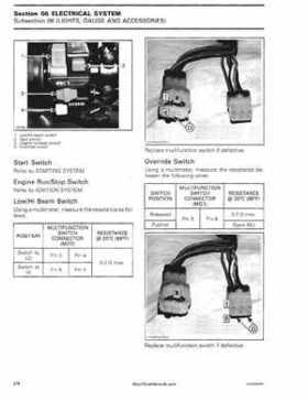 2008 Can-Am Outlander 500/650/800, Renegade 500/800 Service Manual, Page 288