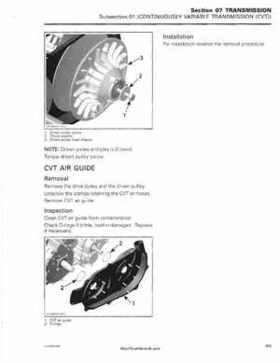 2008 Can-Am Outlander 500/650/800, Renegade 500/800 Service Manual, Page 314