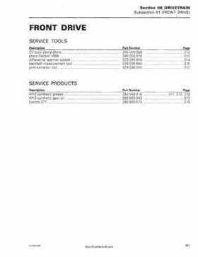 2008 Can-Am Outlander 500/650/800, Renegade 500/800 Service Manual, Page 315
